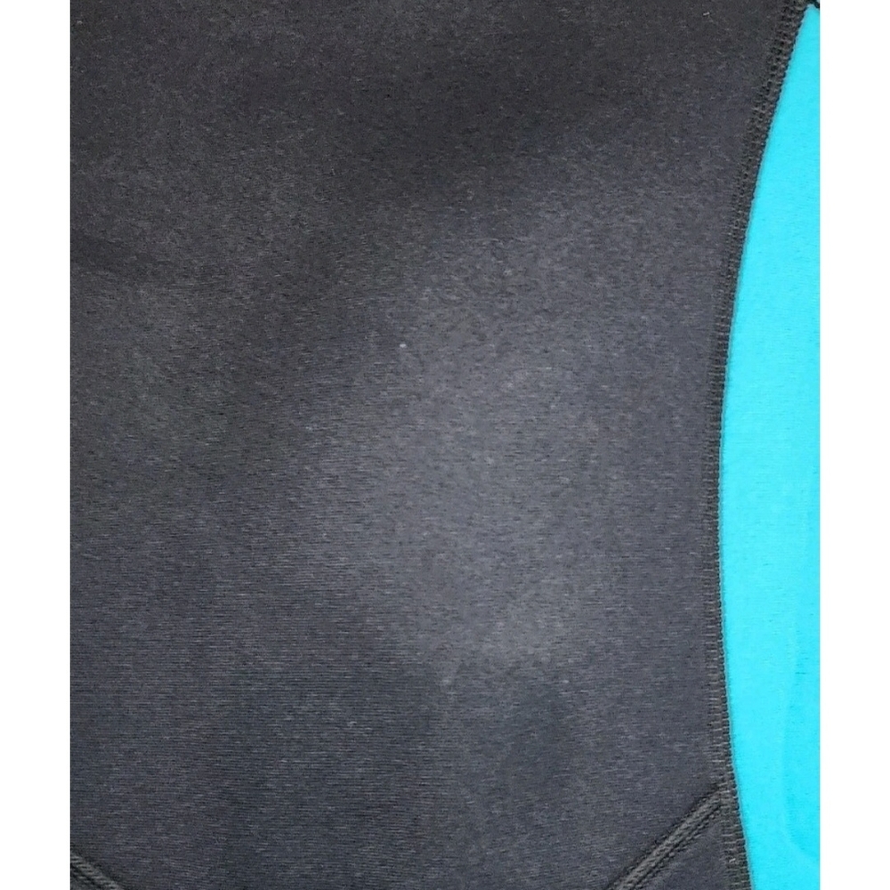 Hevto Vigor 1 Wetsuit Neoprene and Nylon Youth Size 12 Black/Aqua  New With Tags - Picture 6 of 7
